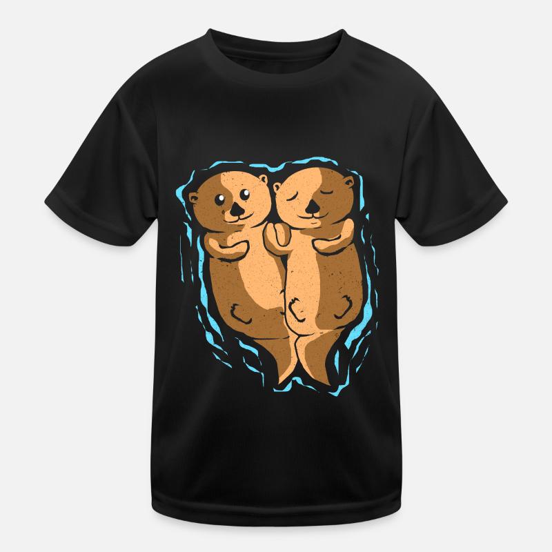 Otter Kinder Funktions-T-Shirt