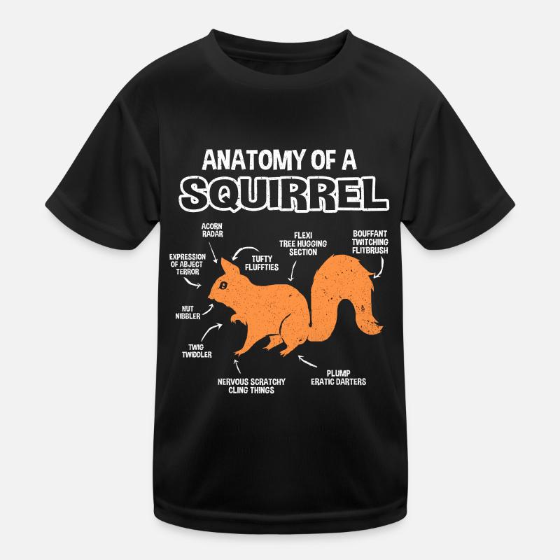 Squirrel Kids Functional T-Shirt
