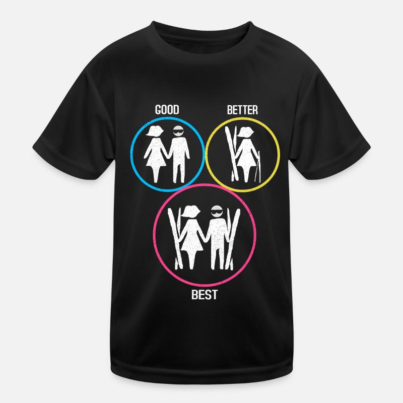Ski Ski Ski Ski Ski T-shirt sport Enfant