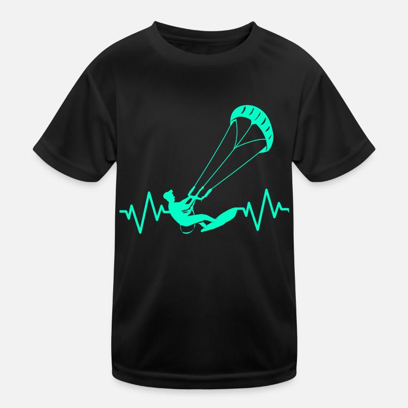 Kiteboard Kite kite-kite-cadeau kite-surf T-shirt sport Enfant