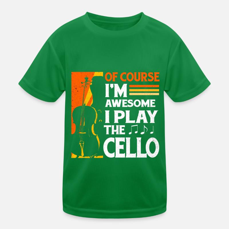 Violoncelle T-shirt sport Enfant