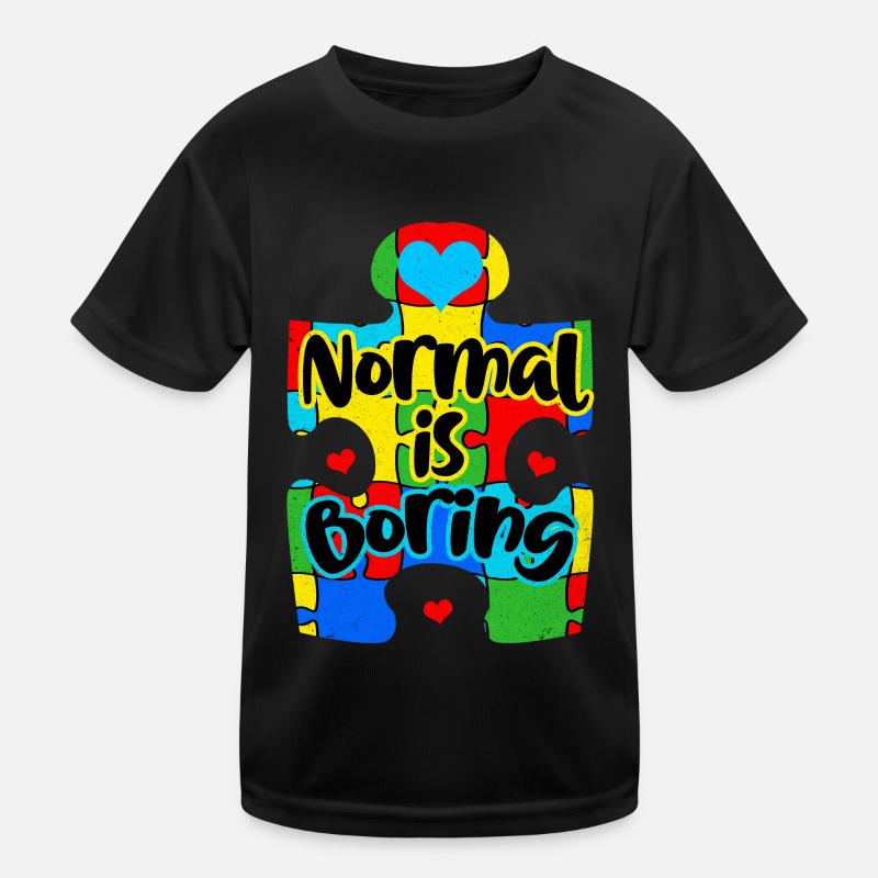 Autisme T-shirt sport Enfant