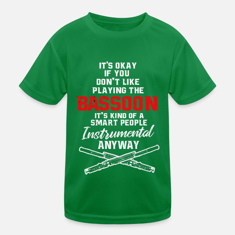 Fagott Kinder Funktions-T-Shirt