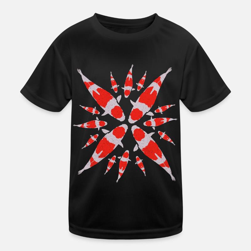 Koi - Kids Functional T-Shirt - black