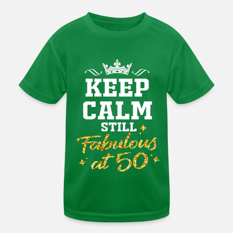 Geburtstag 50 Geschenk Geboren 1969 Fünfzig Bday Kinder Funktions-T-Shirt