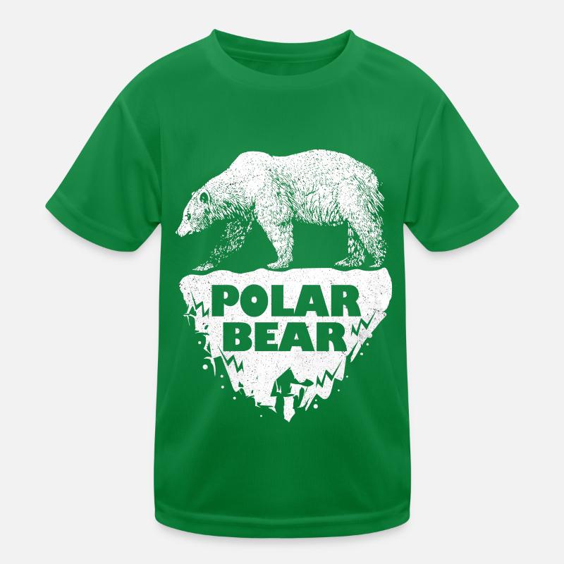 Polar bear Kids Functional T-Shirt