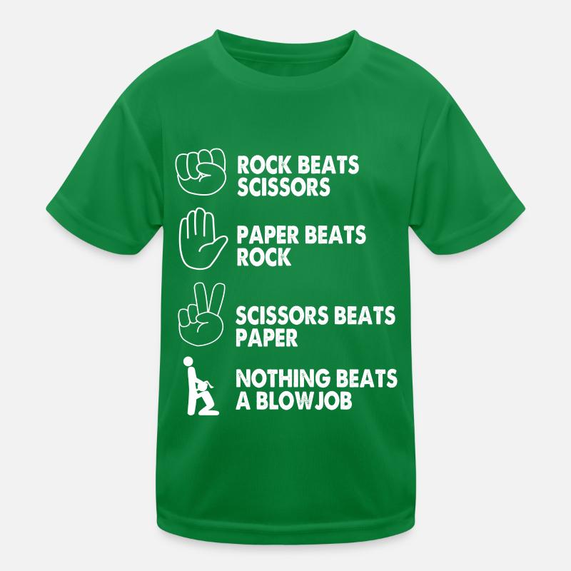 Pierre ciseaux papier T-shirt sport Enfant