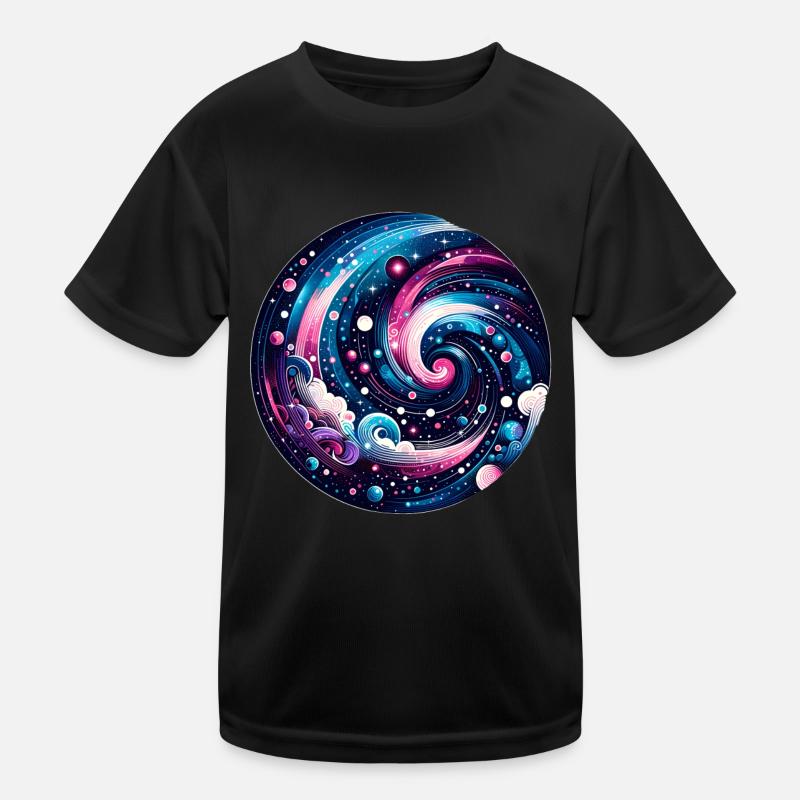 Galaxy Kinder Funktions-T-Shirt