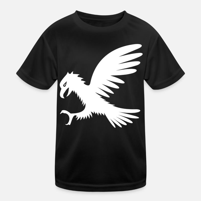 Adler Kinder Funktions-T-Shirt