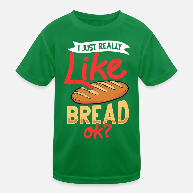 Brotbäckerin Backen Brot Bäcker Anfängerin Kinder Funktions-T-Shirt