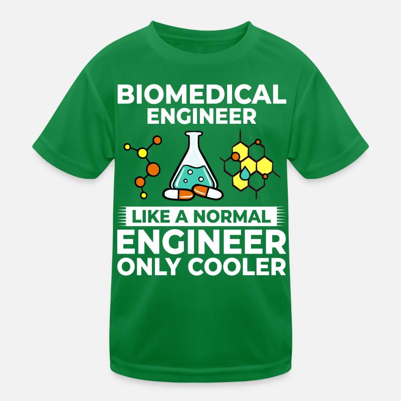 Biomedical Medical Technology Bioengineering Kids Functional T-Shirt