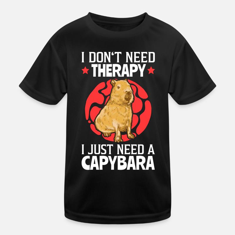 Capybara ma thérapie Amérique du Sud capybara T-shirt sport Enfant