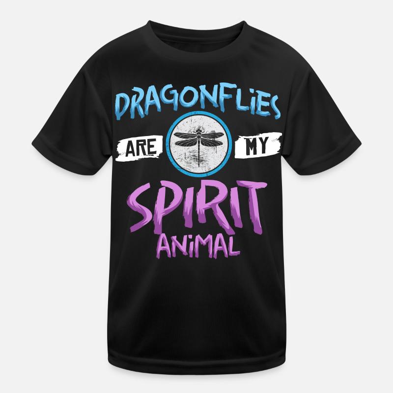 Libellules Flying Insect Citations Entomologiste T-shirt sport Enfant