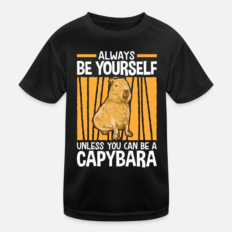 Be a Capybara South America capybara capybara Kids Functional T-Shirt