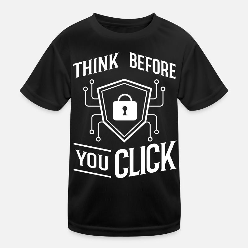 Cyber Security Information Computer Sicherheit Kinder Funktions-T-Shirt