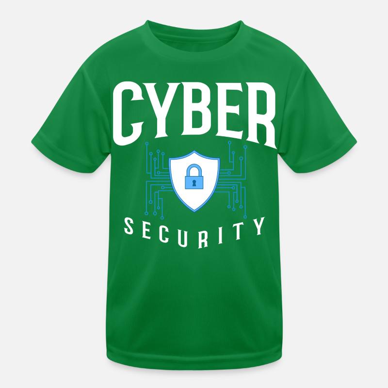Cyber Security Information Computer Sicherheit Kids Functional T-Shirt