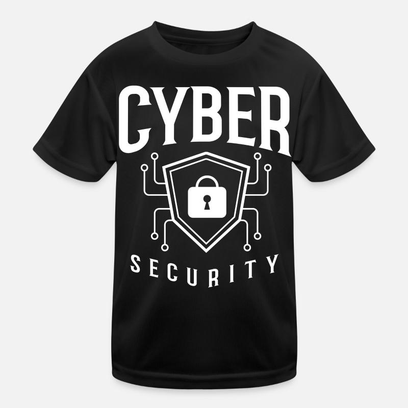 Cyber Security Information Computer Sicherheit Kinder Funktions-T-Shirt