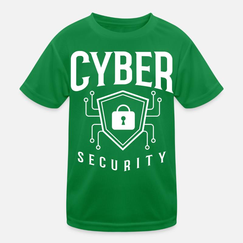 Cyber Security Information Computer Sicherheit Kids Functional T-Shirt
