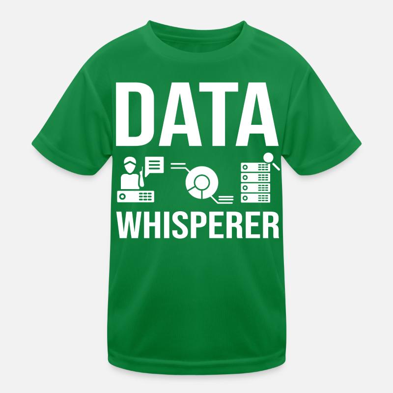 Datenwissenschaftler Data Science Wissenschaft Kinder Funktions-T-Shirt