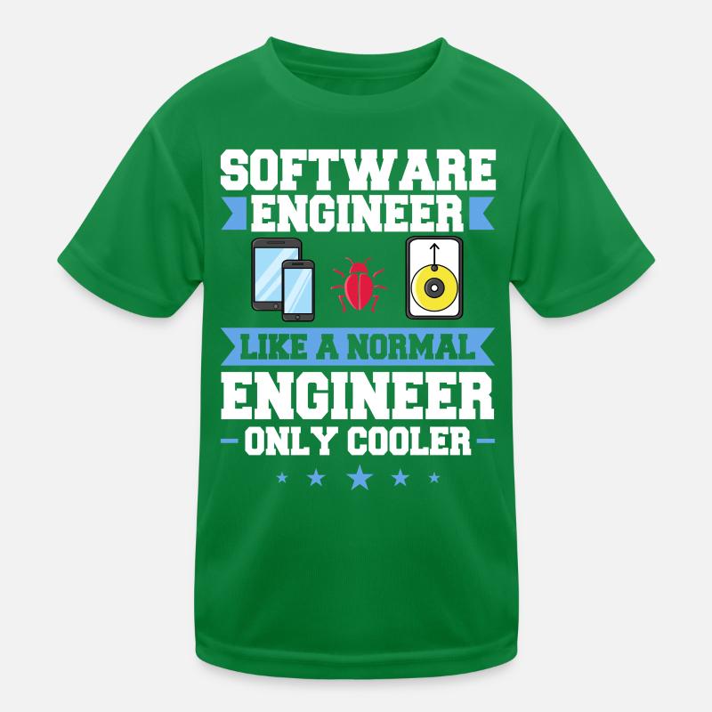 Software Engineering Software Engineering Engineer Kids Functional T-Shirt