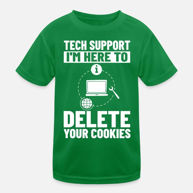 Tech Support IT Technical Assistance Helpdesk Kids Functional T-Shirt