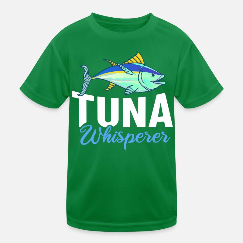 Roter Thunfisch Blauflossenfischer Griechisch Kinder Funktions-T-Shirt