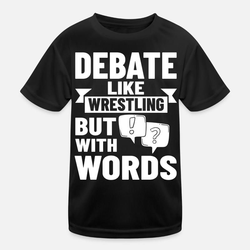 Debate Political Discussion Debate Argument Kids Functional T-Shirt