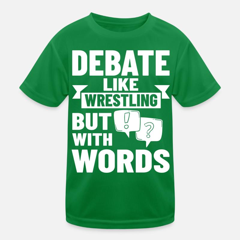 Debate Political Discussion Debate Argument Kids Functional T-Shirt