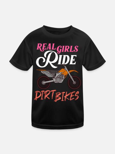 Dirt Bike Motocross Électrique Riding MX Rider - T-shirt sport Enfant - noir - Devant
