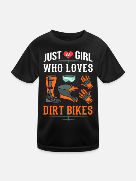 Dirt Bike Motocross Électrique Riding MX Rider - T-shirt sport Enfant - noir - Devant
