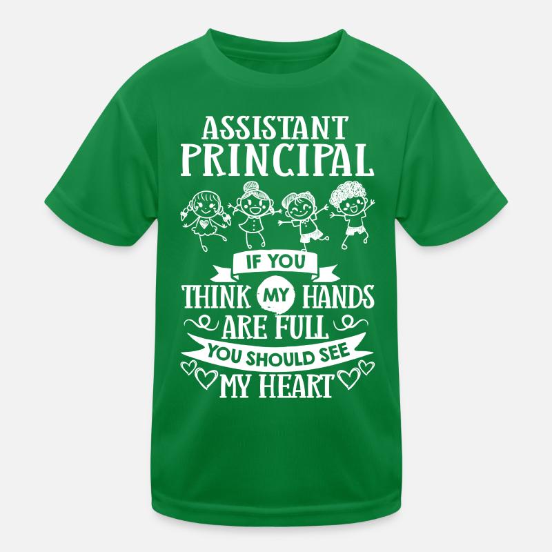 Schulleiter Schuldirektor Direktor Schulleitung Kinder Funktions-T-Shirt