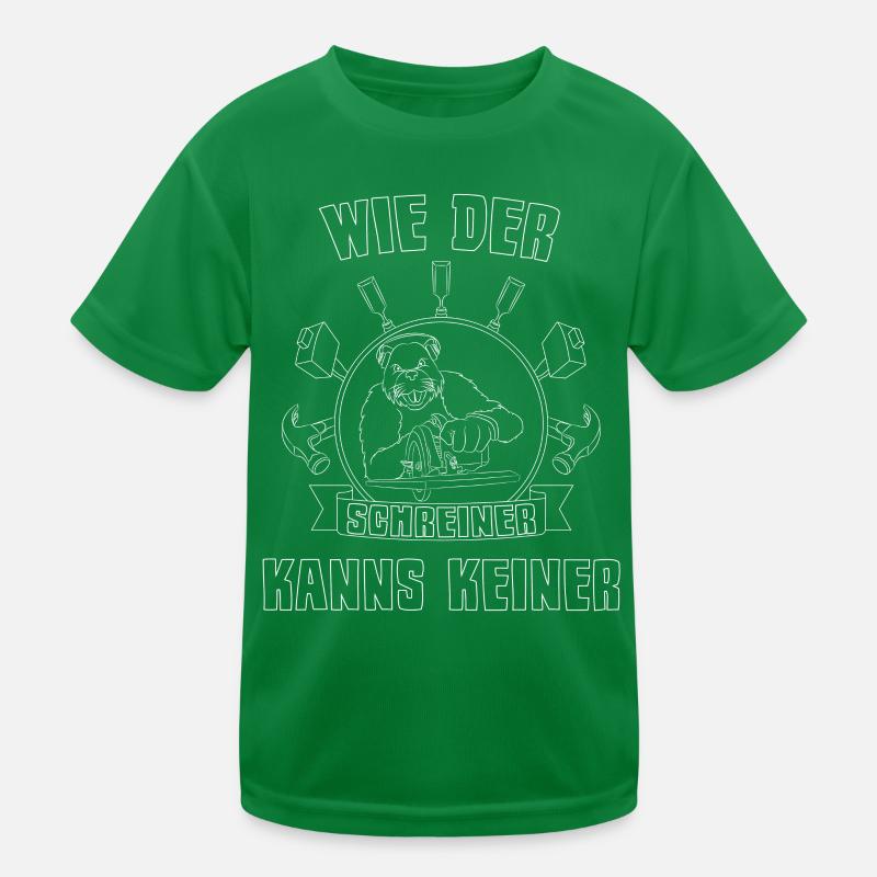 Schreiner Handwerker Beruf Spruch Kinder Funktions-T-Shirt