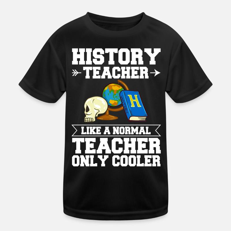 History Teacher Lesson Professor Historian Kids Functional T-Shirt