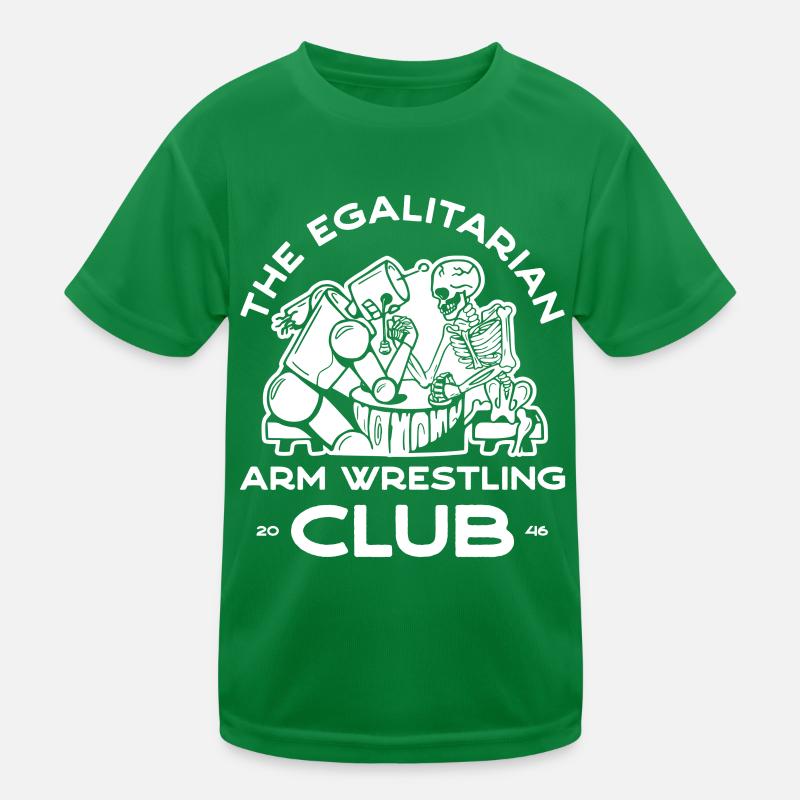 Bras de fer – 2 T-shirt sport Enfant