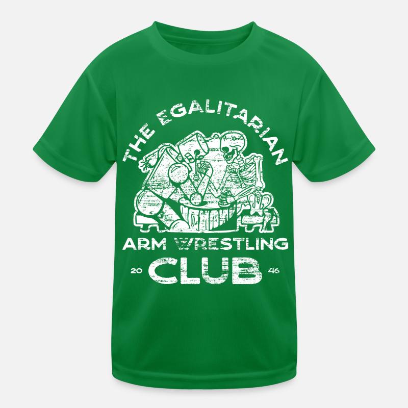 Armdrücken – 4 Kinder Funktions-T-Shirt