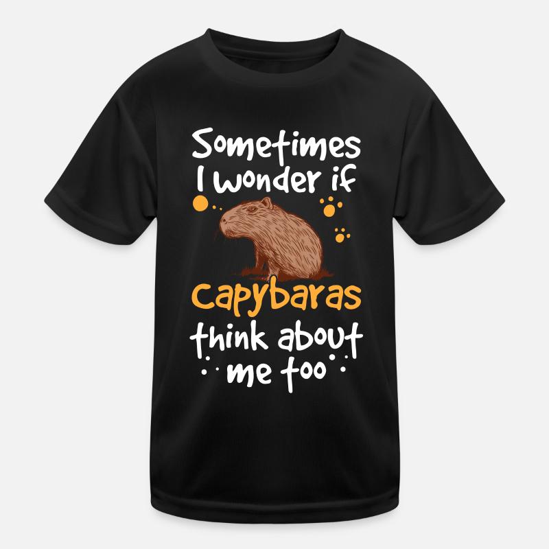 Capybara pense à moi Capybara T-shirt sport Enfant