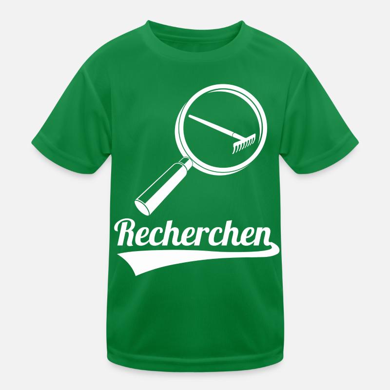 Recherchen Wortwitz Kinder Funktions-T-Shirt