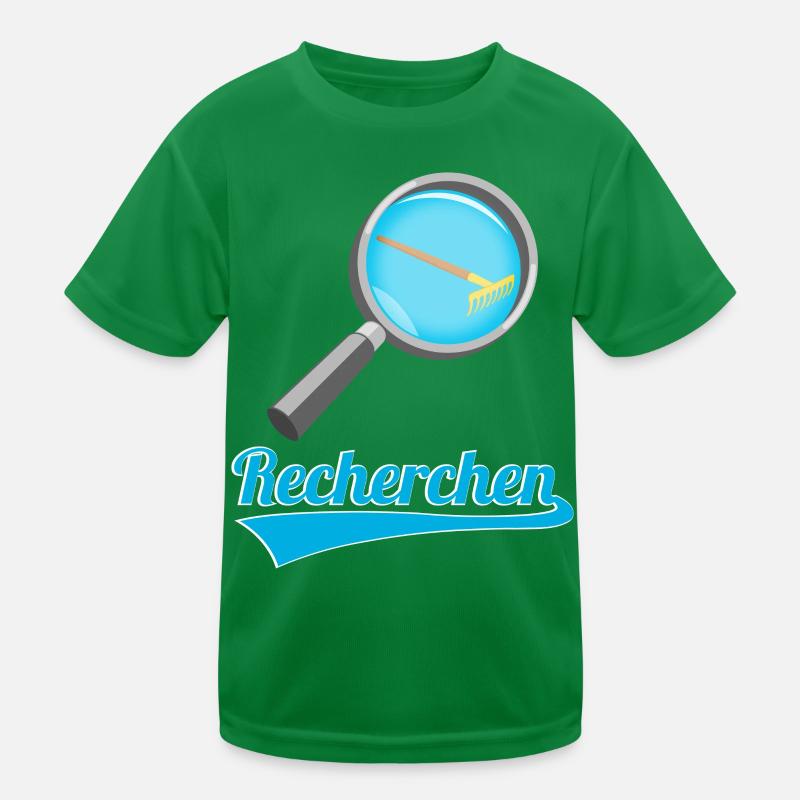 Recherchen Wortwitz Kinder Funktions-T-Shirt
