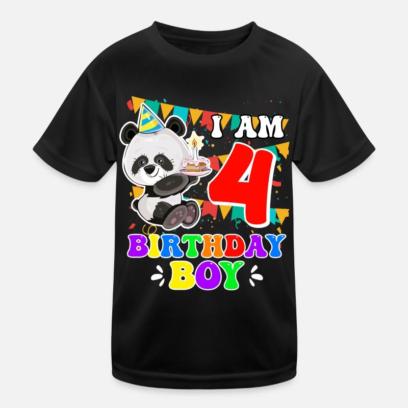 4ème anniversaire garçon 4 ans T-shirt sport Enfant