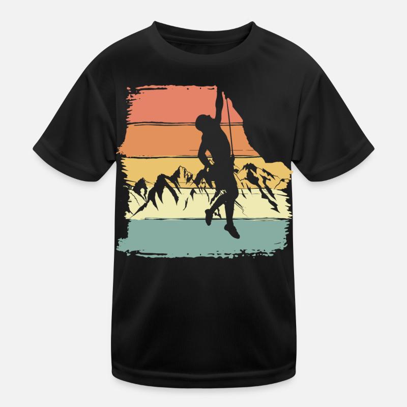 Escalade rétro vintage T-shirt sport Enfant