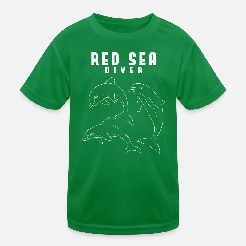 Plongée sous-marine Dolphin Mer Rouge T-shirt sport Enfant
