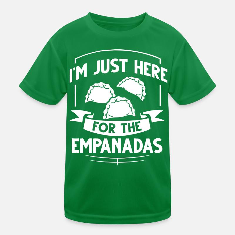 Empanada Argentina Dumpling Spain Kids Functional T-Shirt