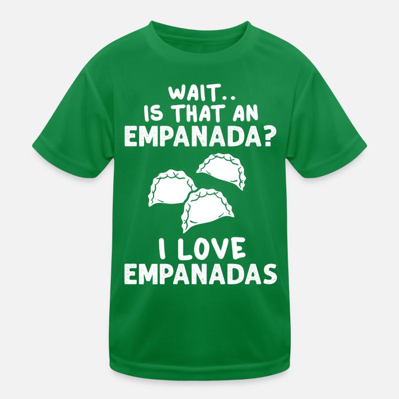 Empanada Argentinien Teigtasche Spanien Kinder Funktions-T-Shirt