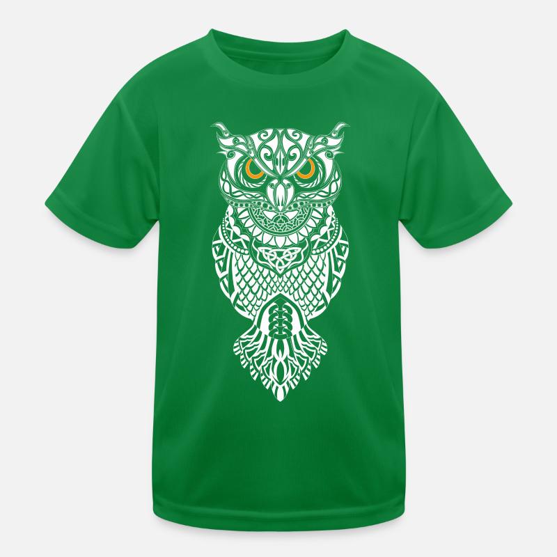 Runes vikings hiboux T-shirt sport Enfant