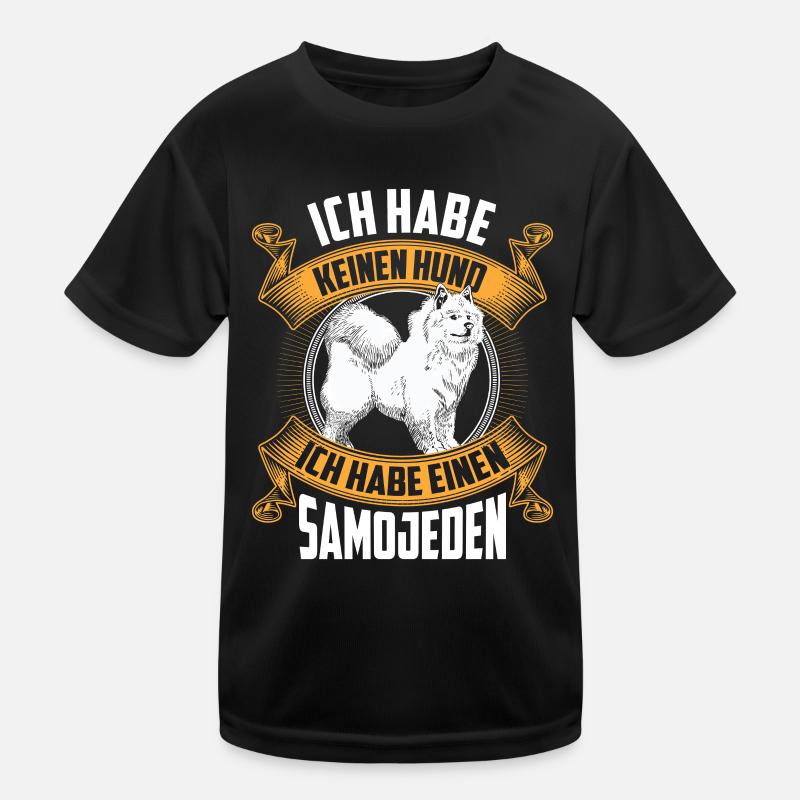 Ich habe einen Samojede Samojedenspitz Kinder Funktions-T-Shirt