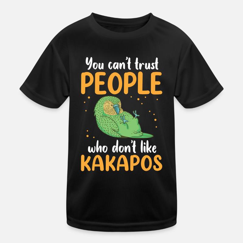 Kakapo do not trust flightless parrot Kakapo Kids Functional T-Shirt