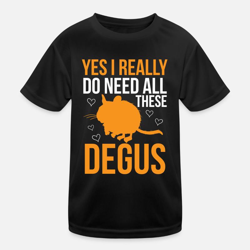Besoin de ce rongeur degus rat bouleversant T-shirt sport Enfant