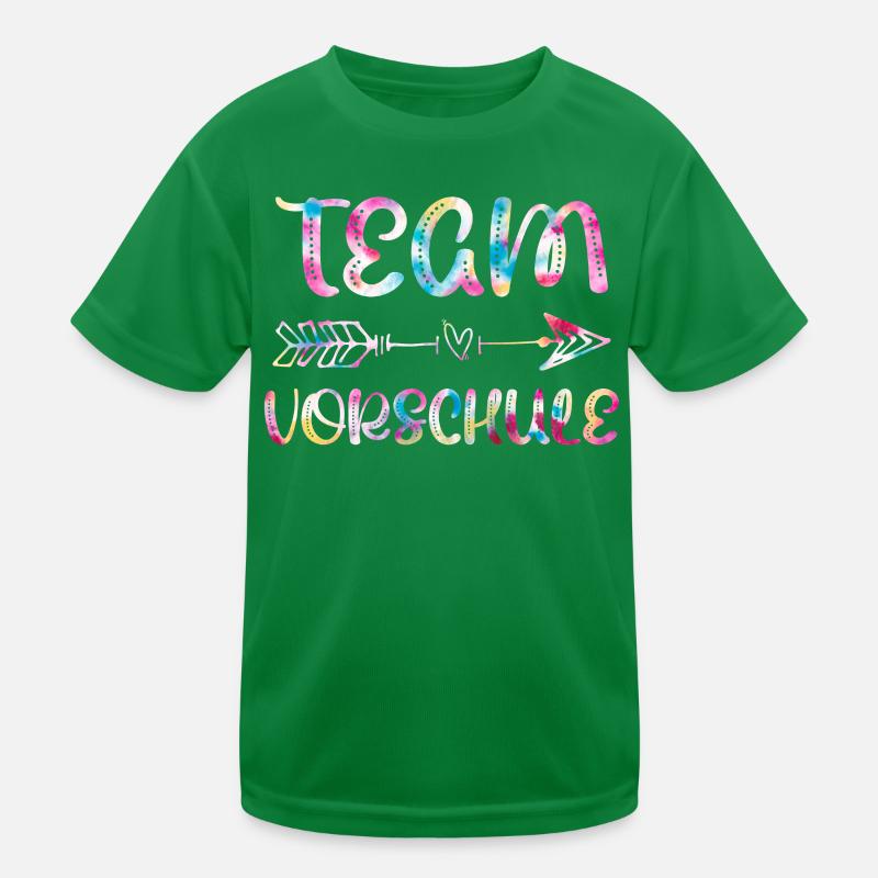 Vorschulkind Team Vorschule Einschulung Kinder Funktions-T-Shirt