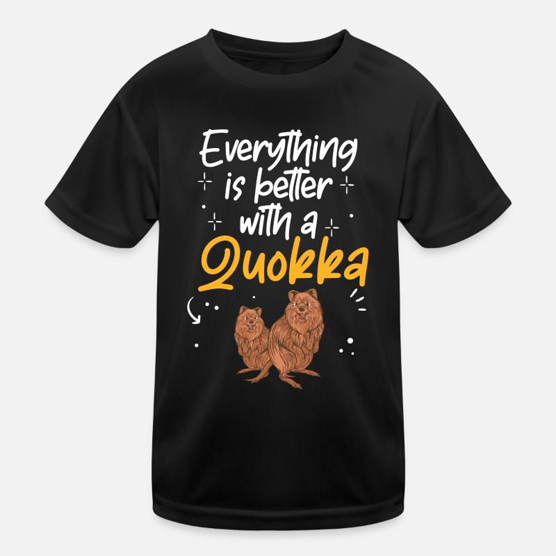 All better with Quokka marsupial Australia Kids Functional T-Shirt