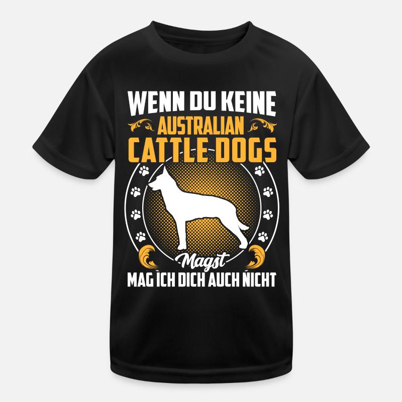 Dislike Australian Cattle Dog Kids Functional T-Shirt